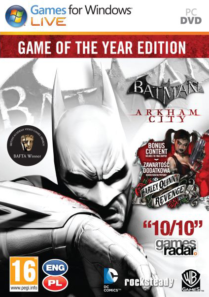 Batman: Arkham City Game of the Year Edition (2012) RePack